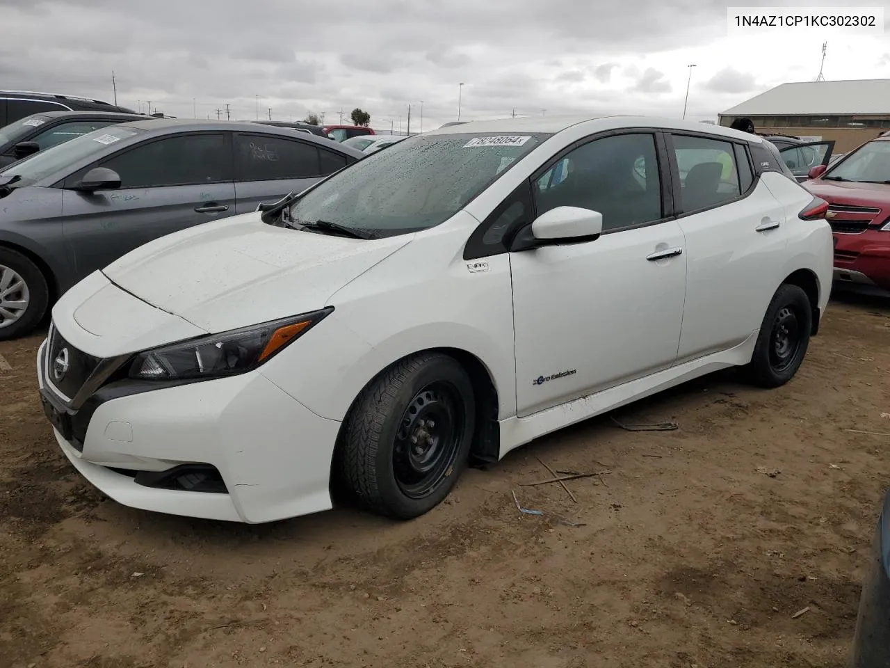 2019 Nissan Leaf S VIN: 1N4AZ1CP1KC302302 Lot: 78248064