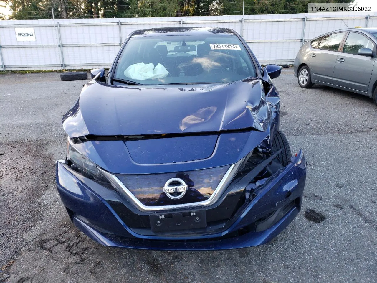 2019 Nissan Leaf S VIN: 1N4AZ1CP4KC306022 Lot: 79571914