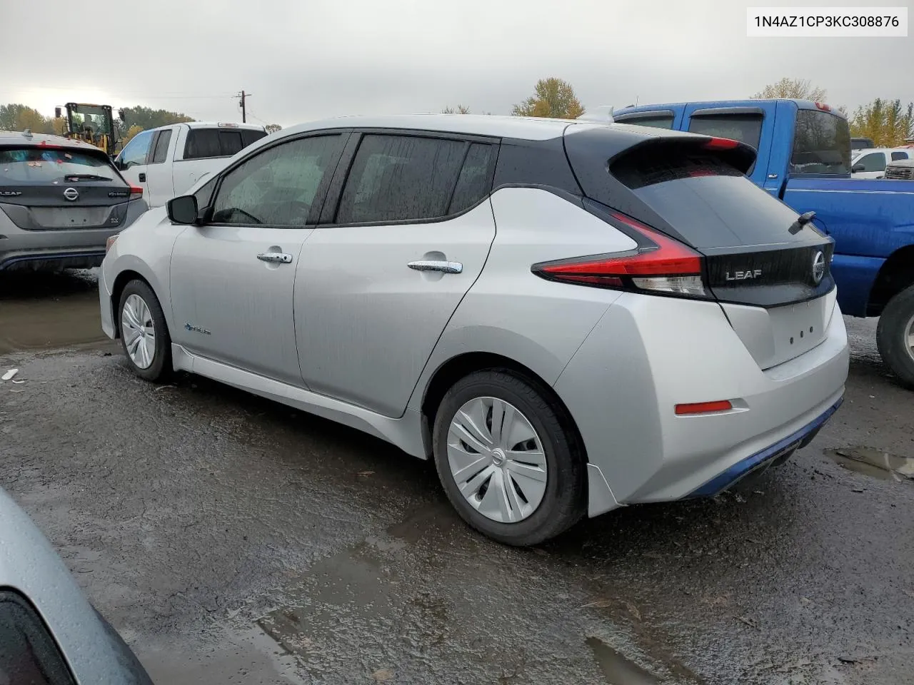 2019 Nissan Leaf S VIN: 1N4AZ1CP3KC308876 Lot: 79737154