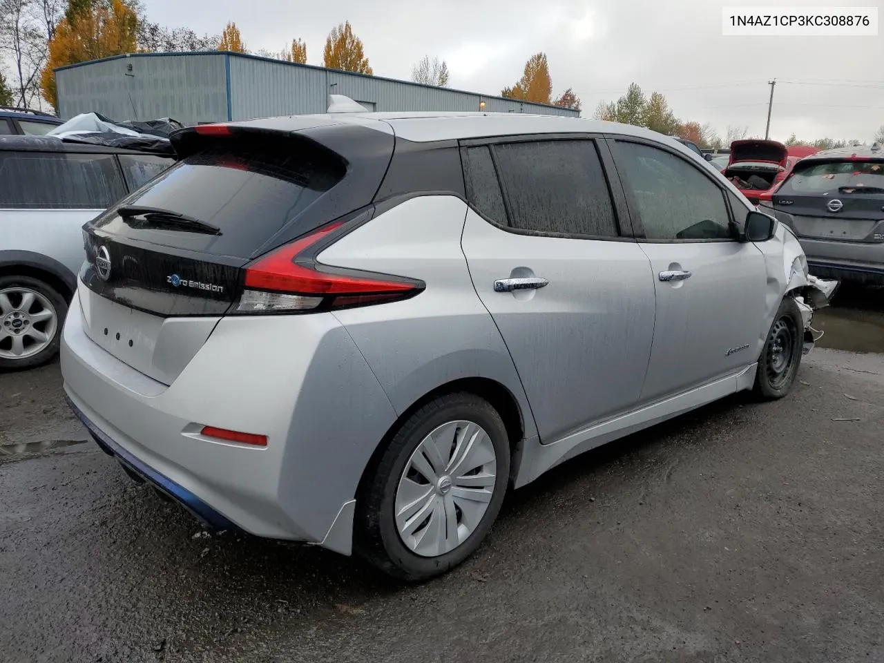 2019 Nissan Leaf S VIN: 1N4AZ1CP3KC308876 Lot: 79737154