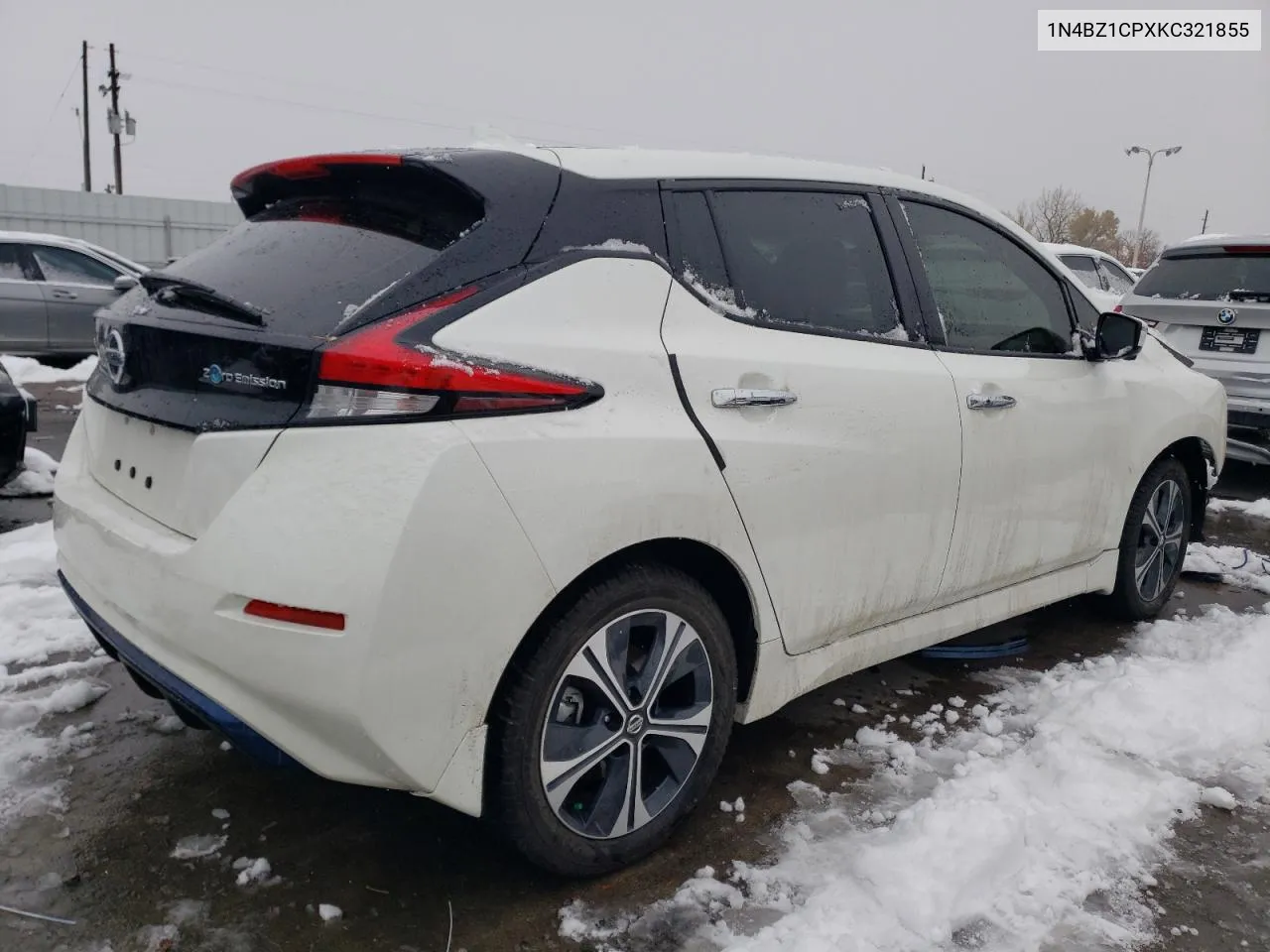 2019 Nissan Leaf S Plus VIN: 1N4BZ1CPXKC321855 Lot: 79771964