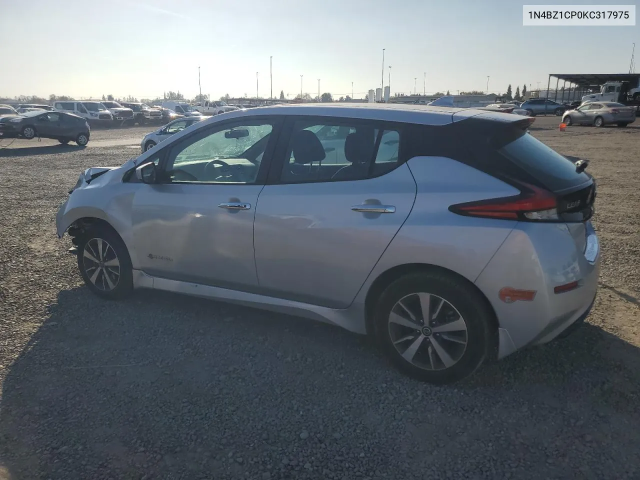 2019 Nissan Leaf S Plus VIN: 1N4BZ1CP0KC317975 Lot: 80038904