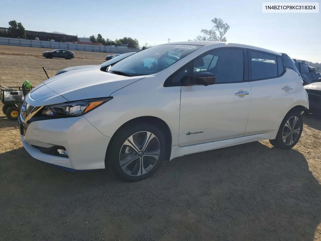 2019 Nissan Leaf S Plus VIN: 1N4BZ1CP8KC318324 Lot: 80060814