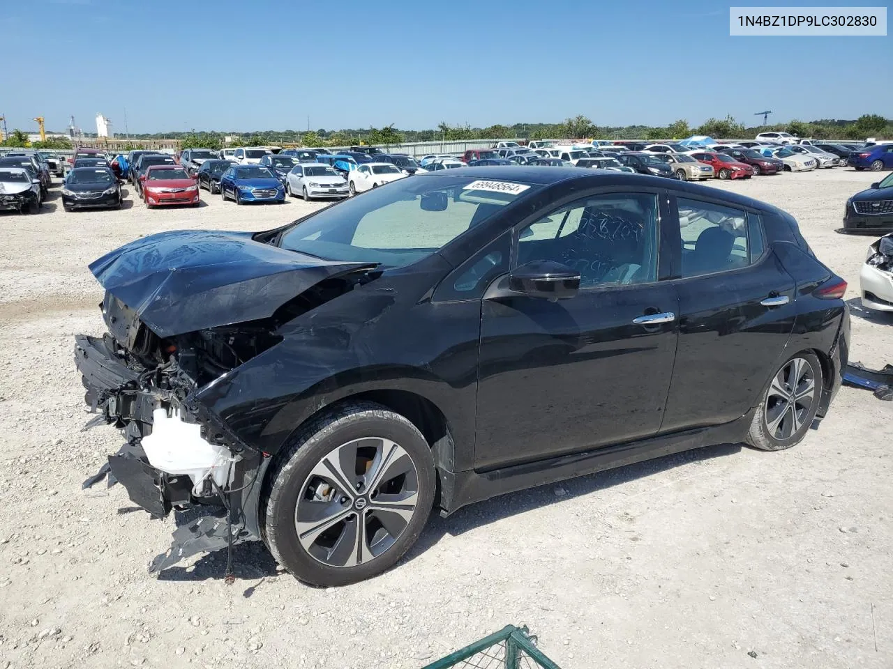 2020 Nissan Leaf Sl Plus VIN: 1N4BZ1DP9LC302830 Lot: 69948564