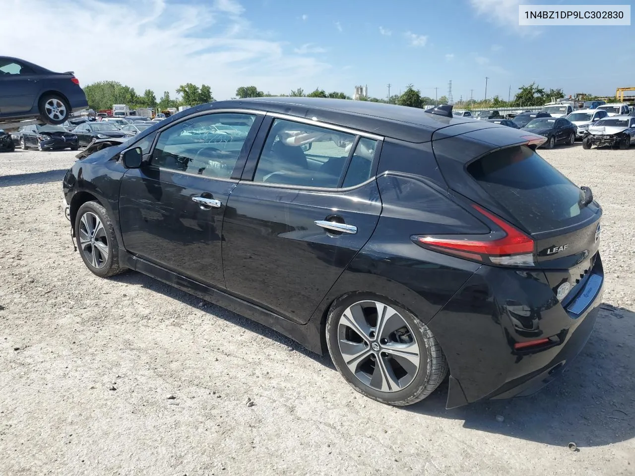 2020 Nissan Leaf Sl Plus VIN: 1N4BZ1DP9LC302830 Lot: 69948564