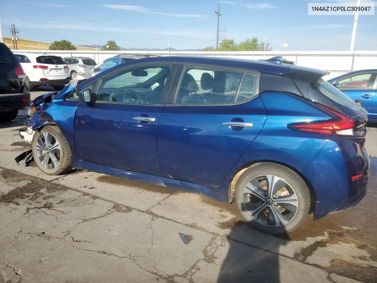 2020 Nissan Leaf Sv VIN: 1N4AZ1CP0LC309047 Lot: 70653904