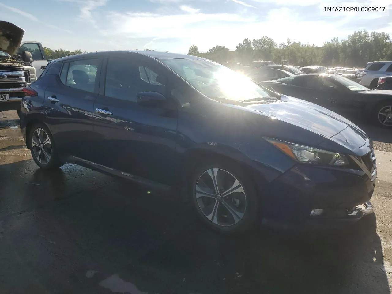 2020 Nissan Leaf Sv VIN: 1N4AZ1CP0LC309047 Lot: 70653904