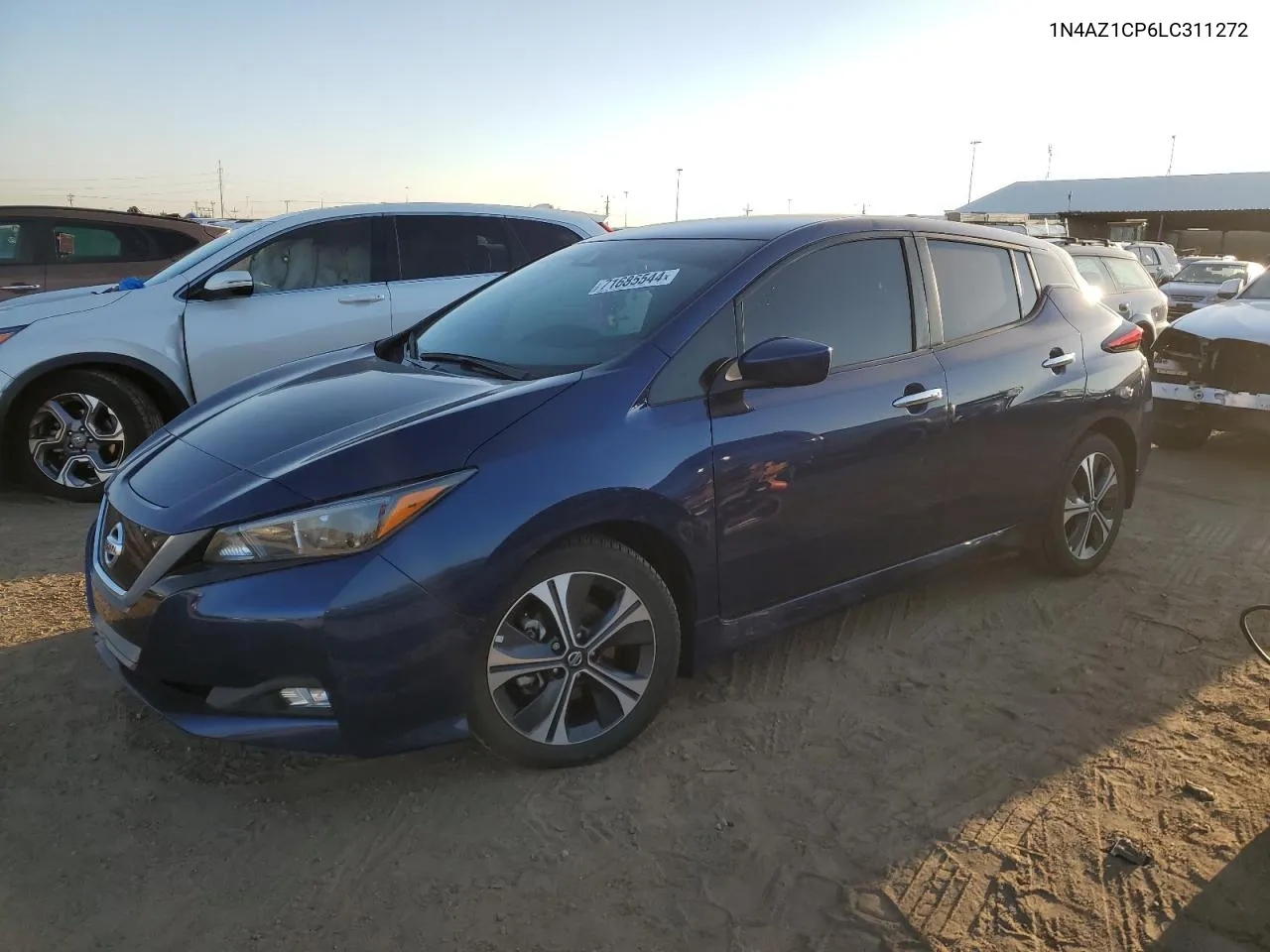 2020 Nissan Leaf Sv VIN: 1N4AZ1CP6LC311272 Lot: 71685544