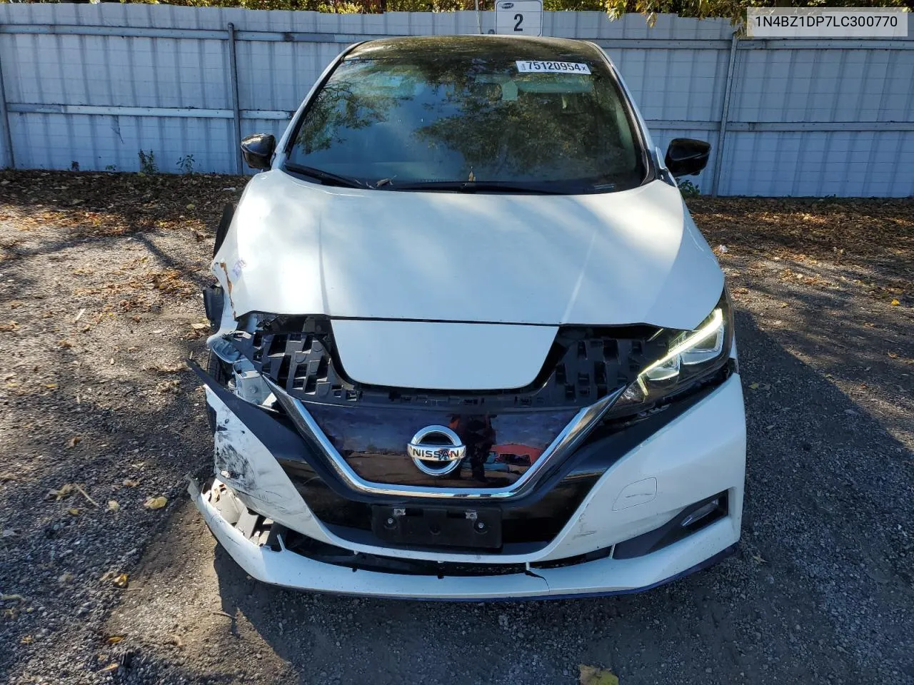 2020 Nissan Leaf Sl Plus VIN: 1N4BZ1DP7LC300770 Lot: 75120954