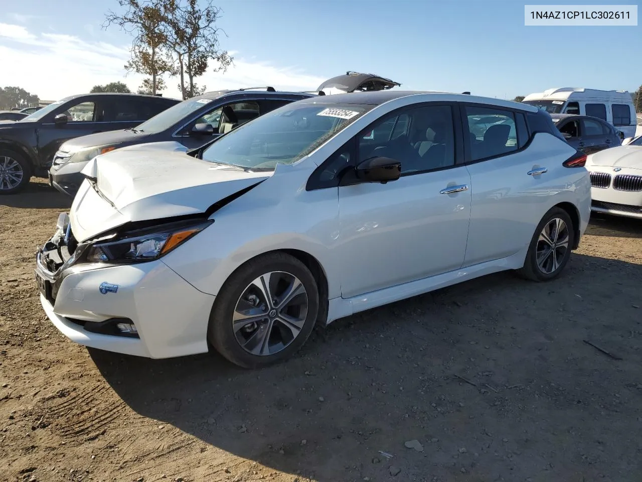 2020 Nissan Leaf Sv VIN: 1N4AZ1CP1LC302611 Lot: 75553254