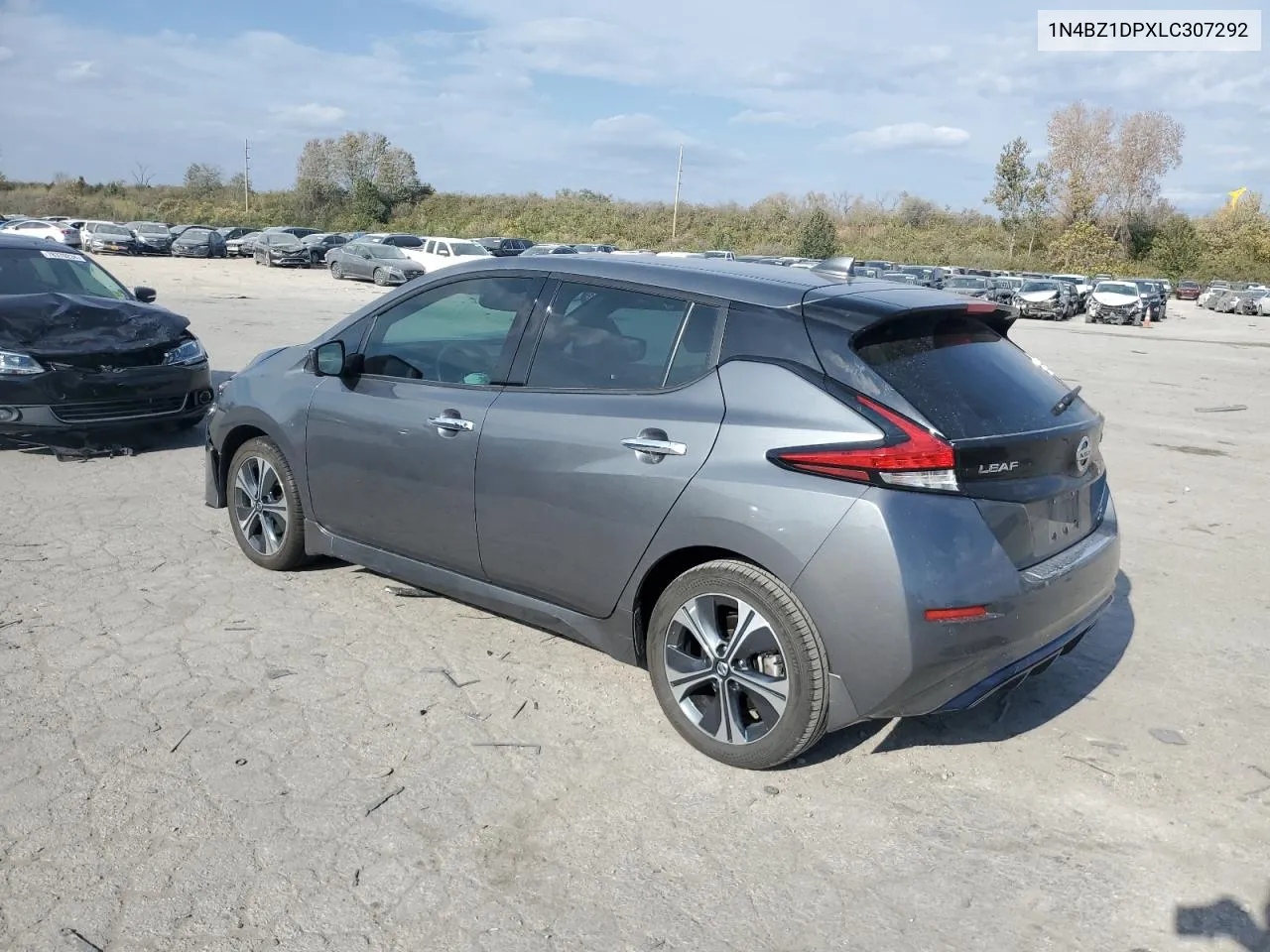 2020 Nissan Leaf Sl Plus VIN: 1N4BZ1DPXLC307292 Lot: 78518654