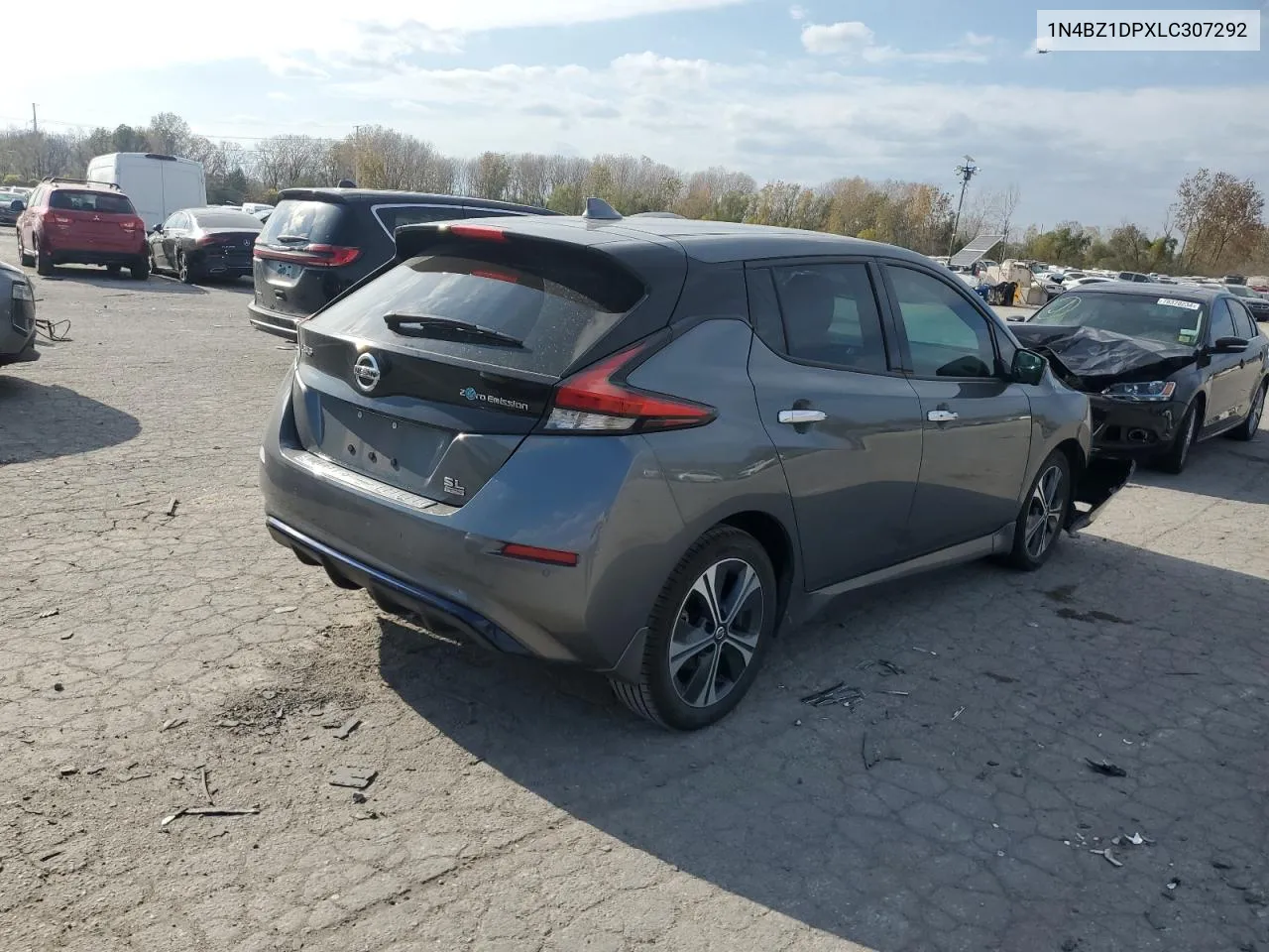 2020 Nissan Leaf Sl Plus VIN: 1N4BZ1DPXLC307292 Lot: 78518654