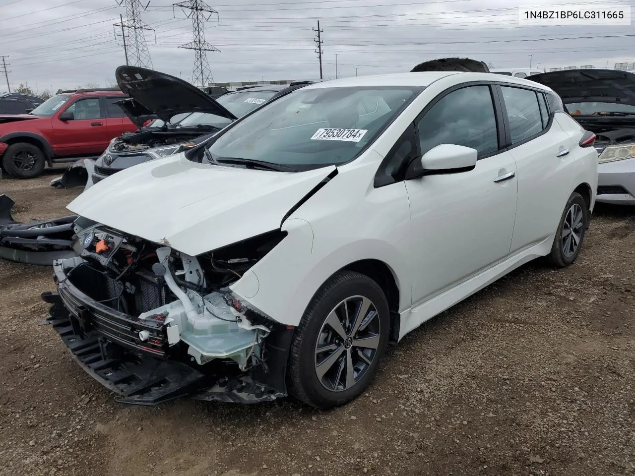 2020 Nissan Leaf S Plus VIN: 1N4BZ1BP6LC311665 Lot: 79530784