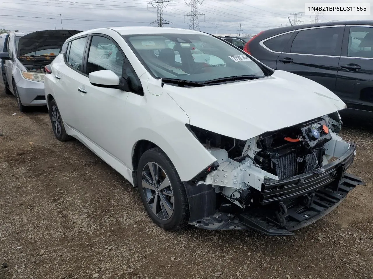 2020 Nissan Leaf S Plus VIN: 1N4BZ1BP6LC311665 Lot: 79530784