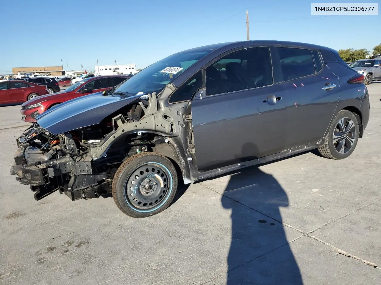 2020 Nissan Leaf Sv Plus VIN: 1N4BZ1CP5LC306777 Lot: 80560374