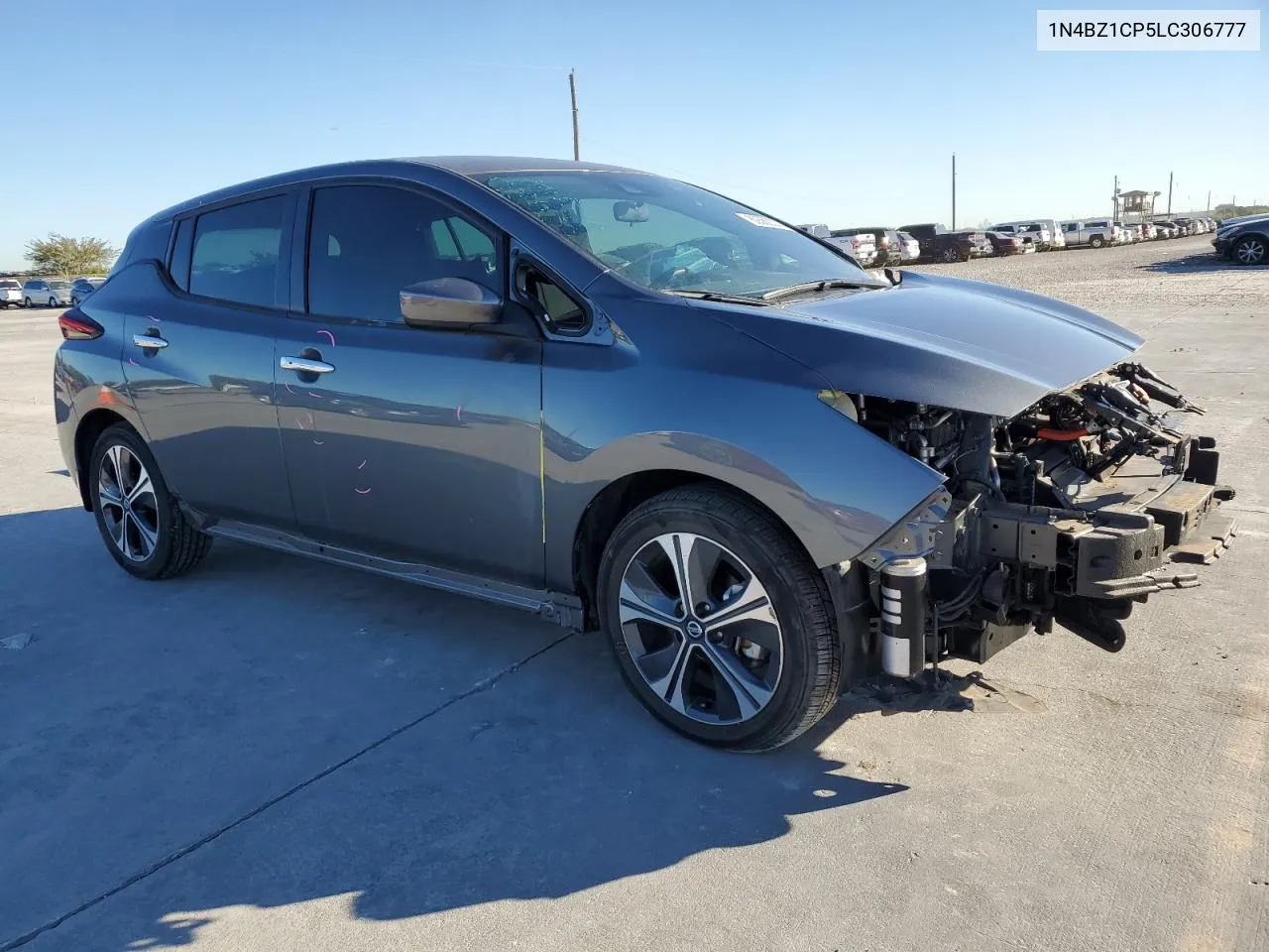 2020 Nissan Leaf Sv Plus VIN: 1N4BZ1CP5LC306777 Lot: 80560374