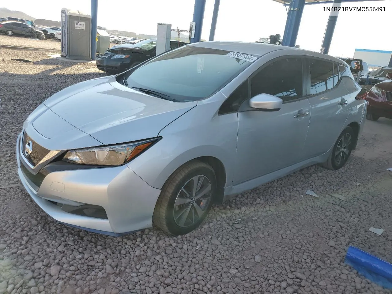 1N4BZ1BV7MC556491 2021 Nissan Leaf S Plus