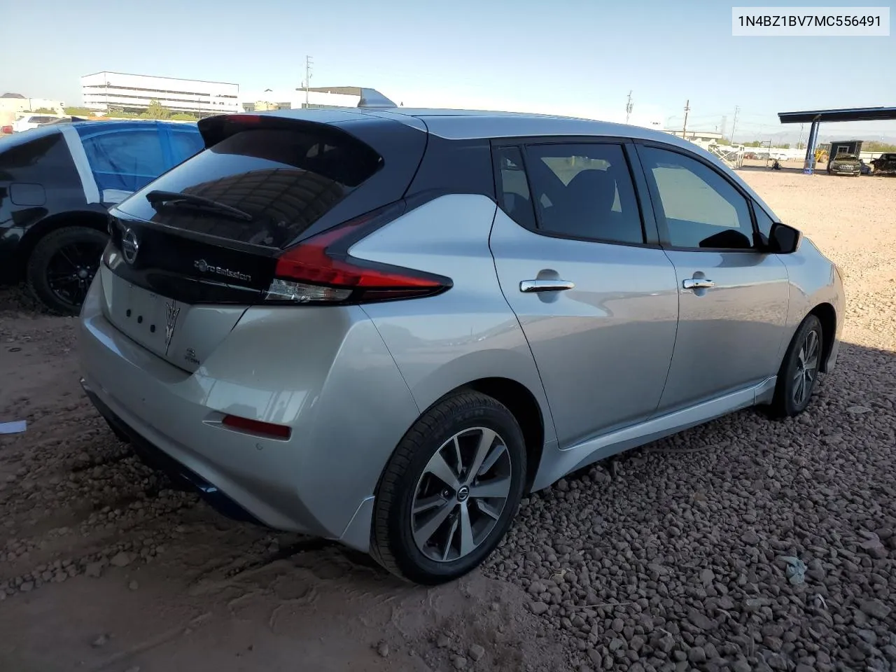 1N4BZ1BV7MC556491 2021 Nissan Leaf S Plus