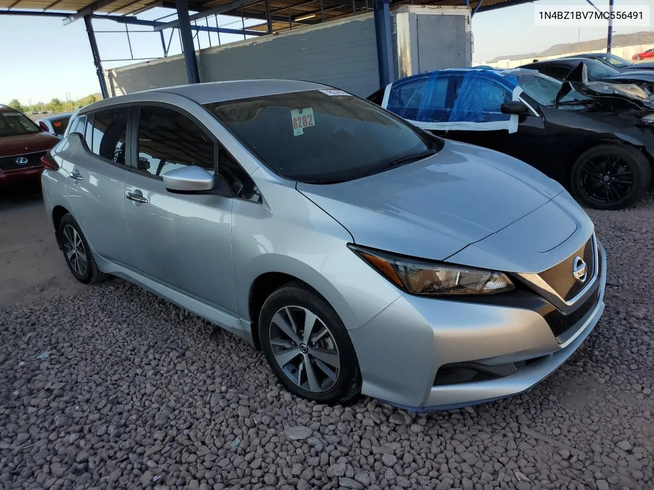 1N4BZ1BV7MC556491 2021 Nissan Leaf S Plus