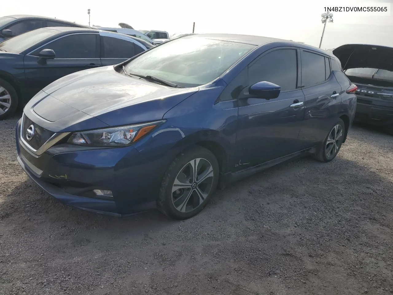 2021 Nissan Leaf Sl Plus VIN: 1N4BZ1DV0MC555065 Lot: 76570744