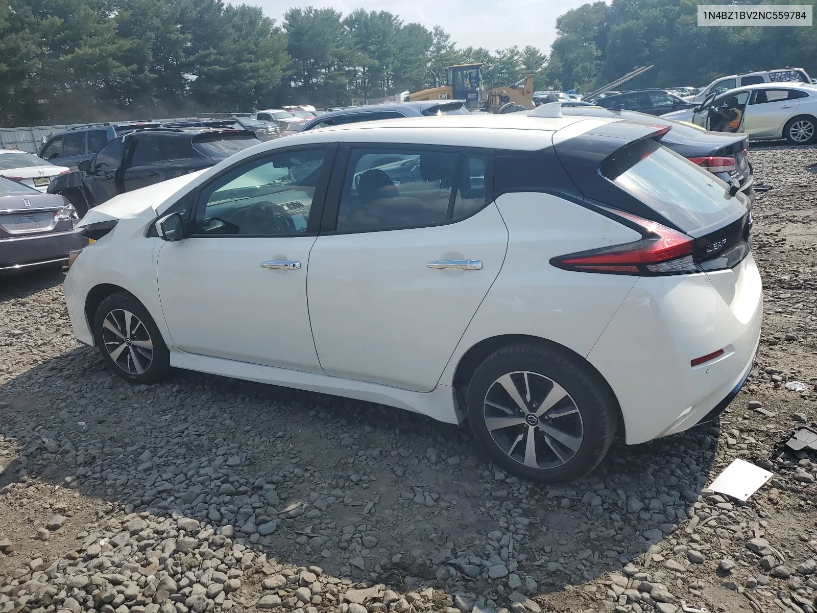 2022 Nissan Leaf S Plus VIN: 1N4BZ1BV2NC559784 Lot: 60925504