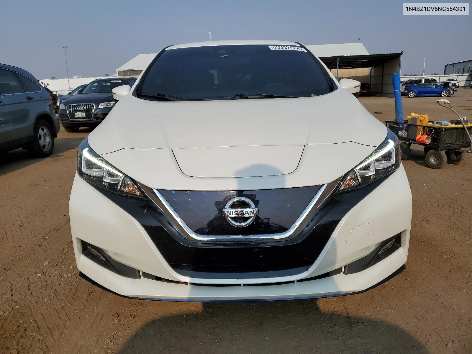 2022 Nissan Leaf Sl Plus VIN: 1N4BZ1DV6NC554391 Lot: 63352924