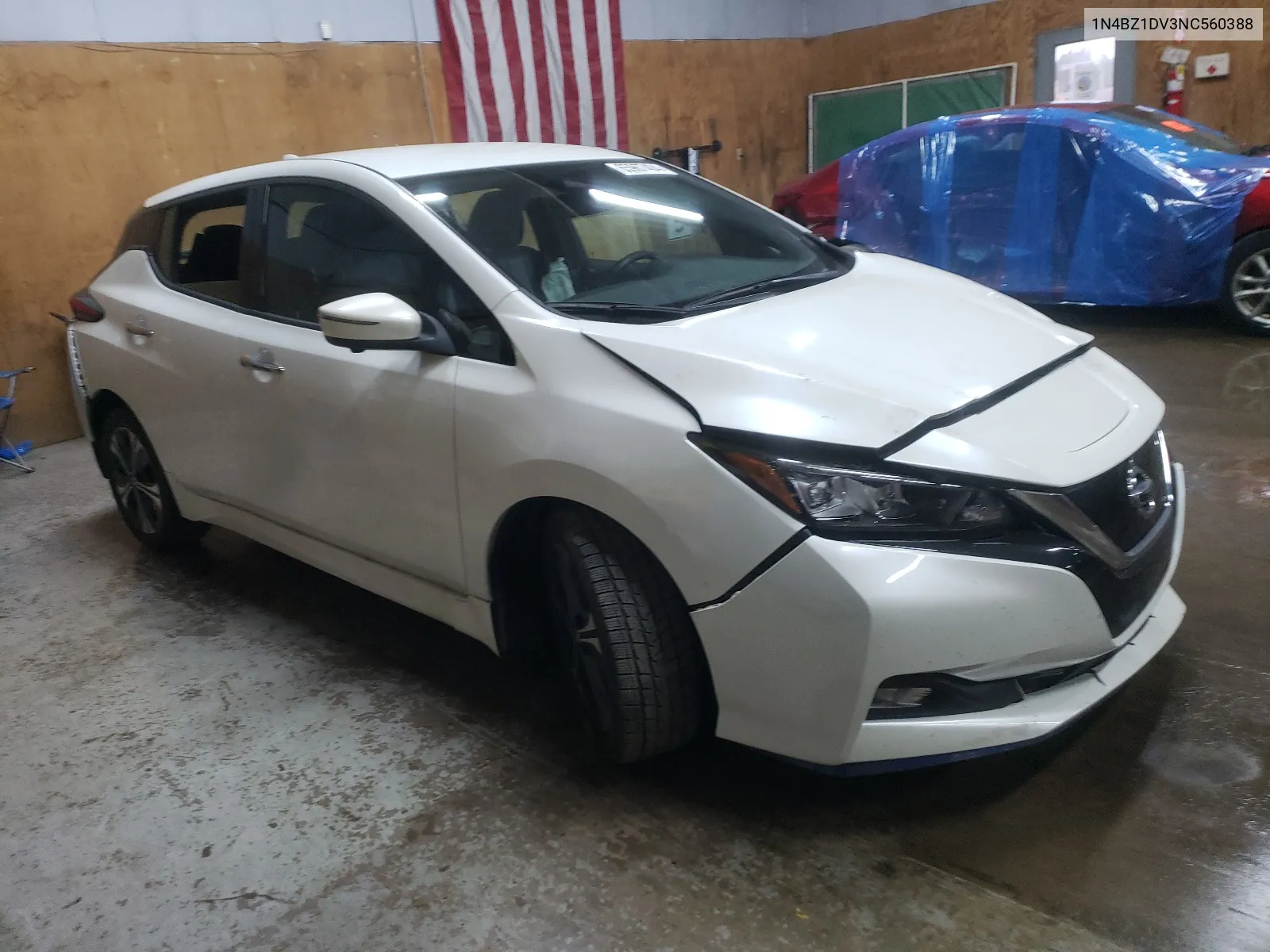 1N4BZ1DV3NC560388 2022 Nissan Leaf Sl Plus