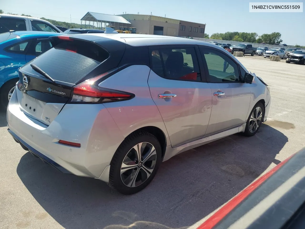 2022 Nissan Leaf Sv Plus VIN: 1N4BZ1CV8NC551509 Lot: 70308764