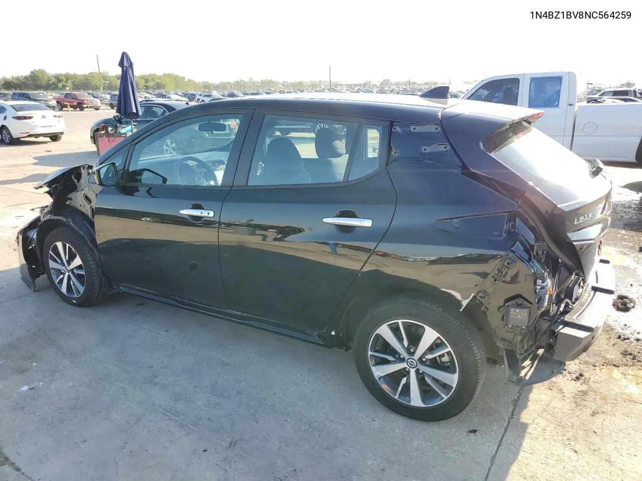 1N4BZ1BV8NC564259 2022 Nissan Leaf S Plus