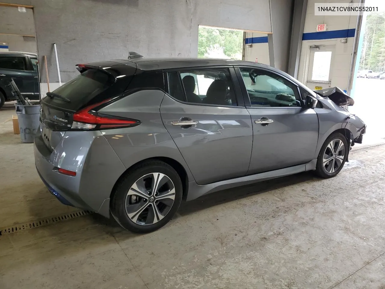 2022 Nissan Leaf Sv VIN: 1N4AZ1CV8NC552011 Lot: 72912334