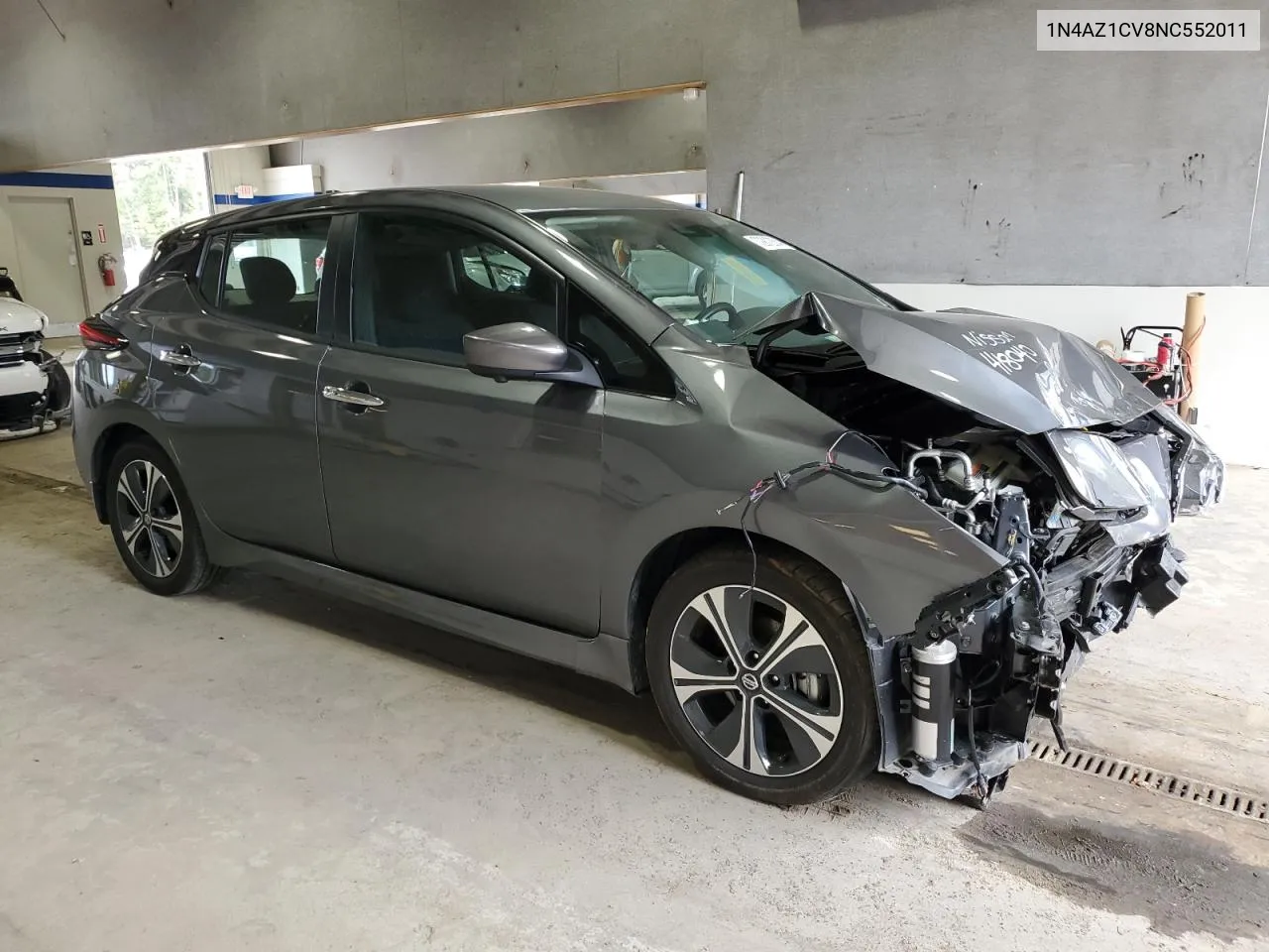 2022 Nissan Leaf Sv VIN: 1N4AZ1CV8NC552011 Lot: 72912334