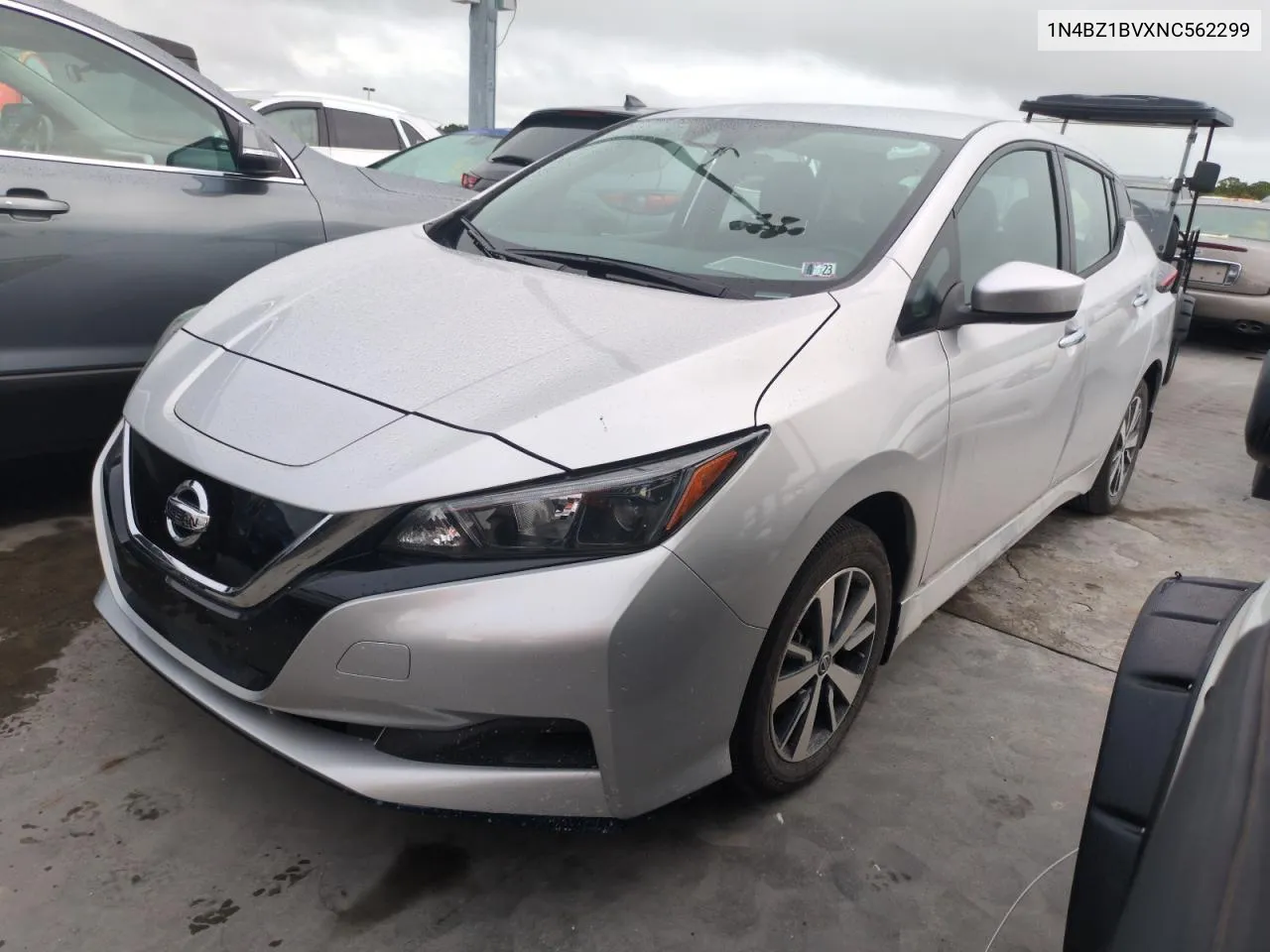 2022 Nissan Leaf S Plus VIN: 1N4BZ1BVXNC562299 Lot: 74548744