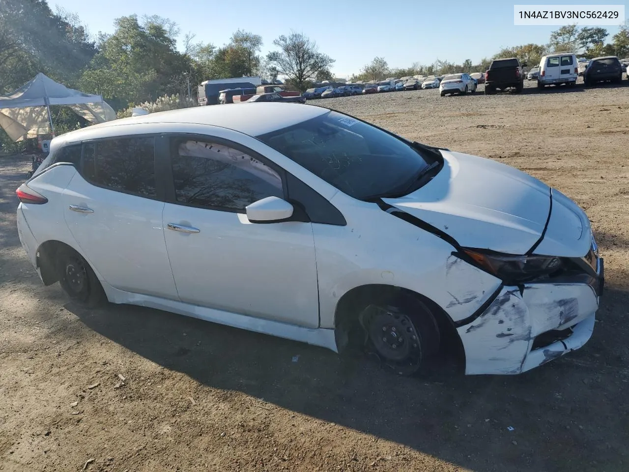 2022 Nissan Leaf S VIN: 1N4AZ1BV3NC562429 Lot: 76349694