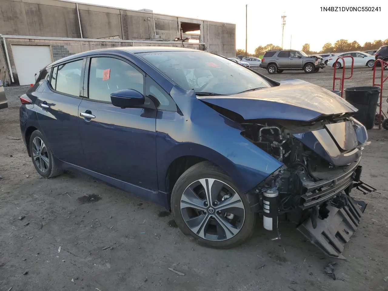 2022 Nissan Leaf Sl Plus VIN: 1N4BZ1DV0NC550241 Lot: 77897844