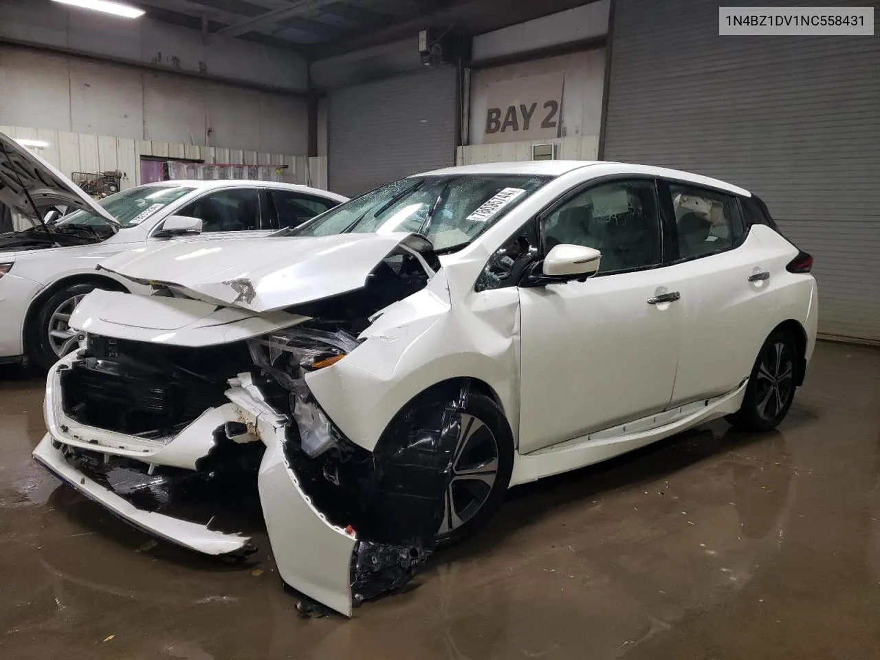 2022 Nissan Leaf Sl Plus VIN: 1N4BZ1DV1NC558431 Lot: 78095744