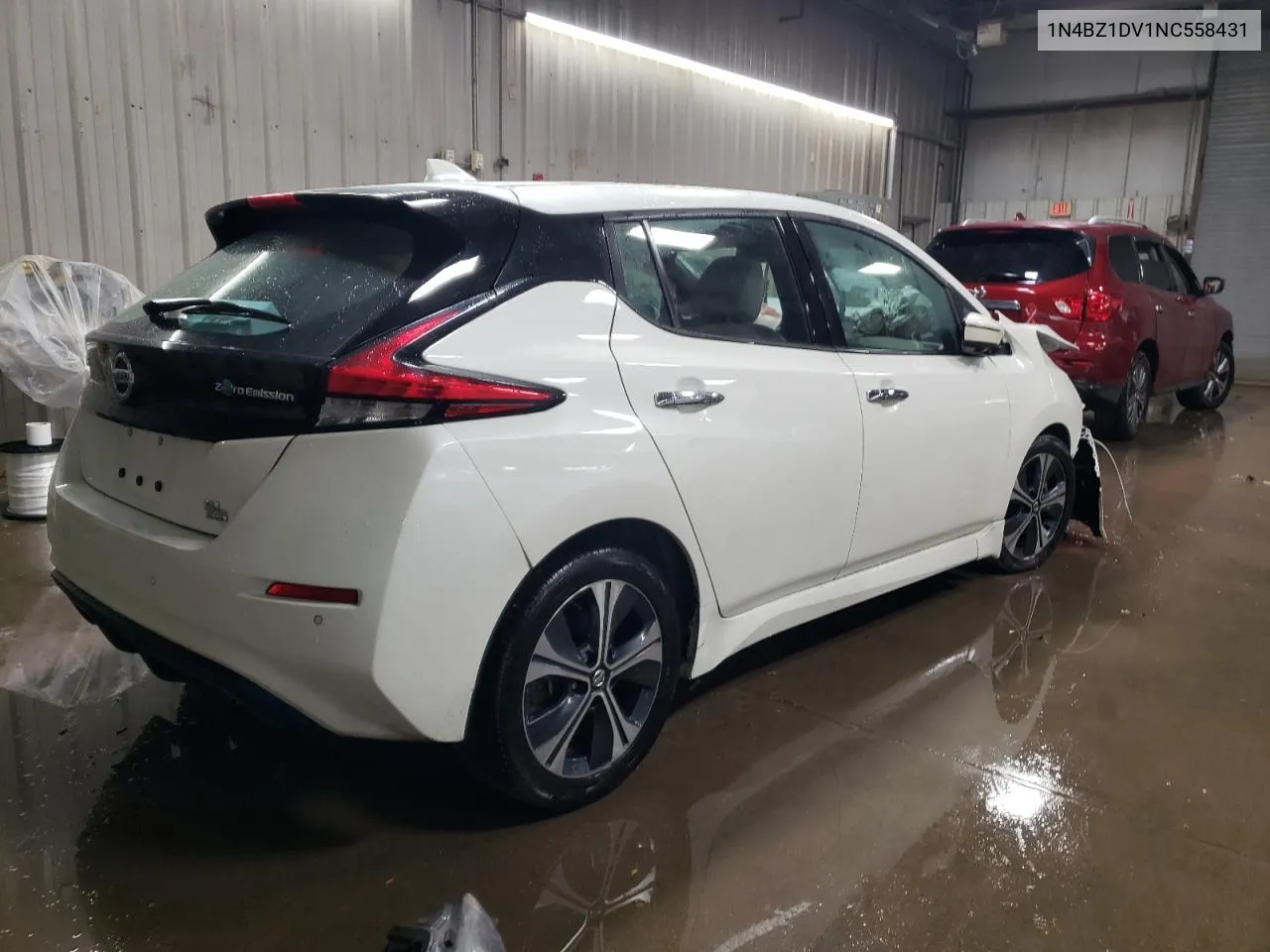 2022 Nissan Leaf Sl Plus VIN: 1N4BZ1DV1NC558431 Lot: 78095744