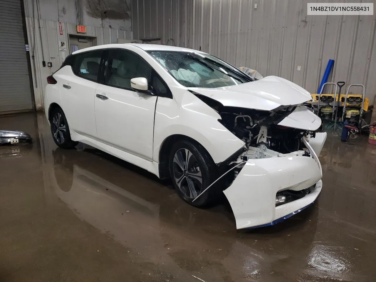 2022 Nissan Leaf Sl Plus VIN: 1N4BZ1DV1NC558431 Lot: 78095744