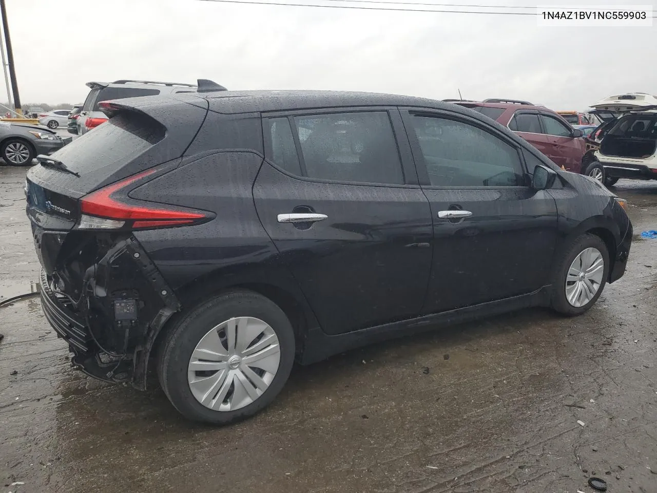 2022 Nissan Leaf S VIN: 1N4AZ1BV1NC559903 Lot: 80329184