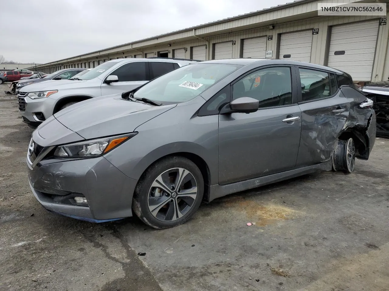 2022 Nissan Leaf Sv Plus VIN: 1N4BZ1CV7NC562646 Lot: 80796494