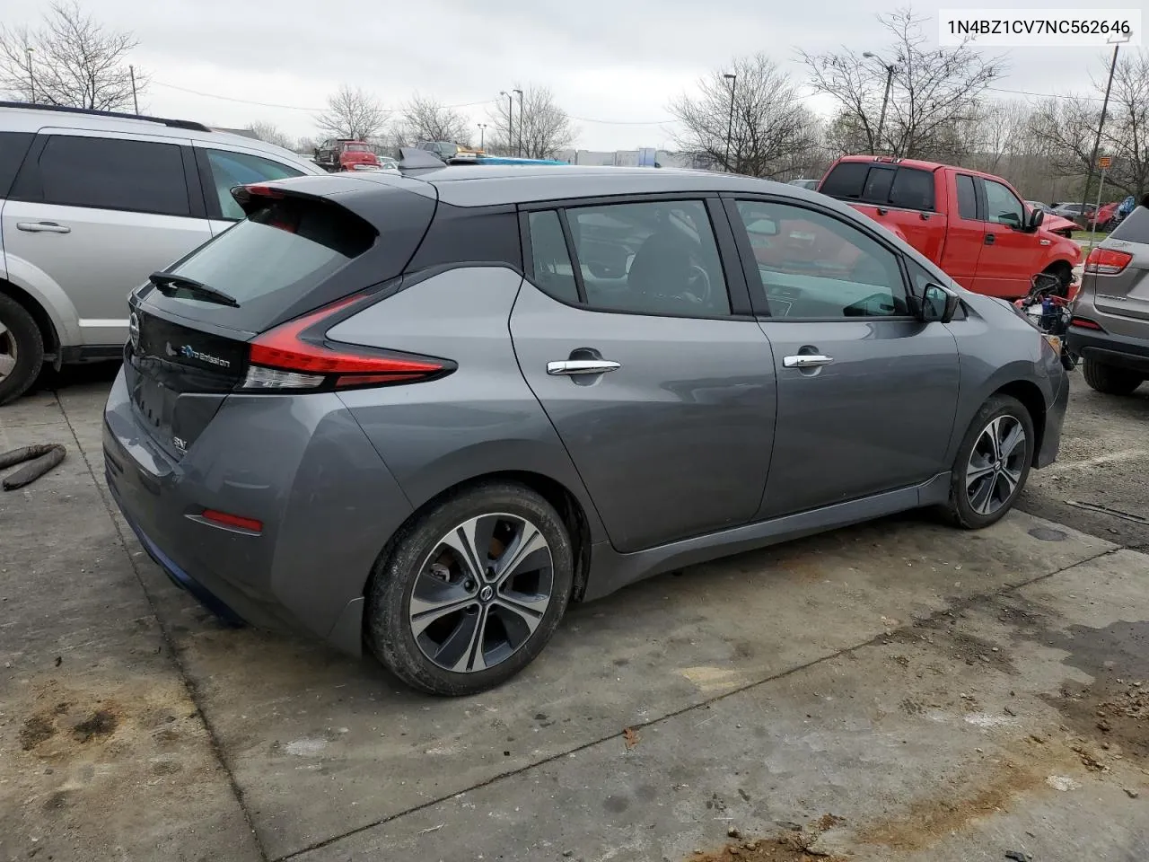 2022 Nissan Leaf Sv Plus VIN: 1N4BZ1CV7NC562646 Lot: 80796494