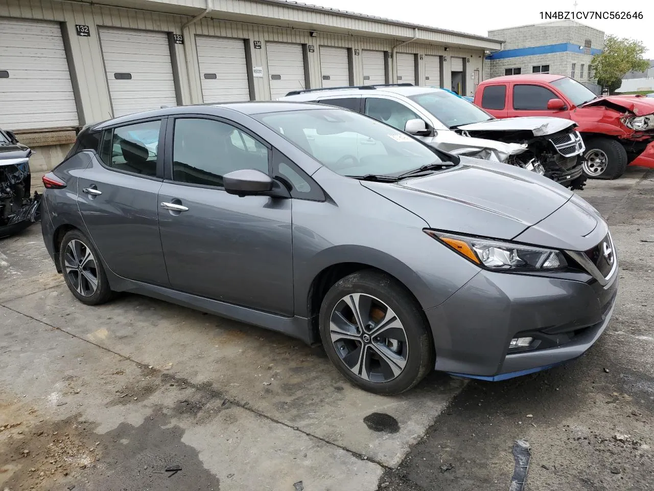 2022 Nissan Leaf Sv Plus VIN: 1N4BZ1CV7NC562646 Lot: 80796494