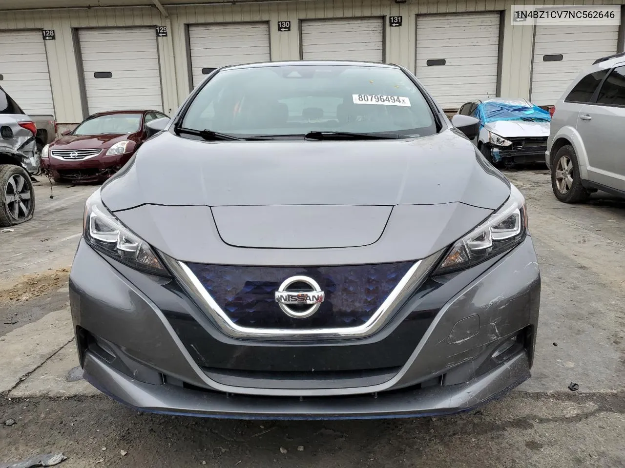 2022 Nissan Leaf Sv Plus VIN: 1N4BZ1CV7NC562646 Lot: 80796494