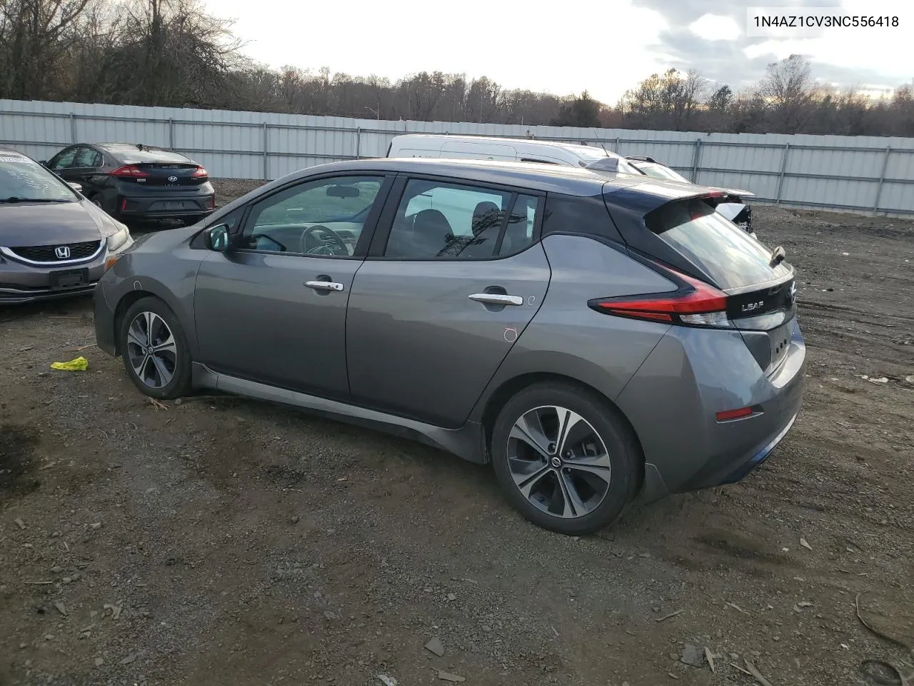 2022 Nissan Leaf Sv VIN: 1N4AZ1CV3NC556418 Lot: 80858384