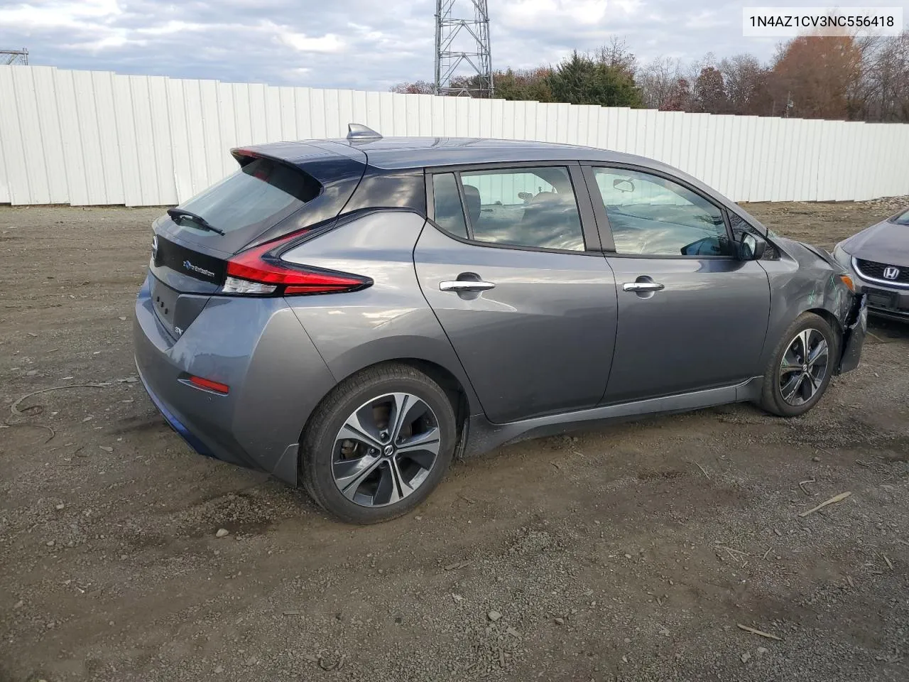 2022 Nissan Leaf Sv VIN: 1N4AZ1CV3NC556418 Lot: 80858384