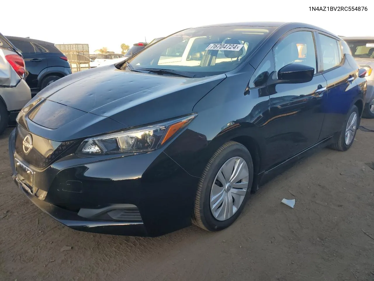 2024 Nissan Leaf S VIN: 1N4AZ1BV2RC554876 Lot: 76704724