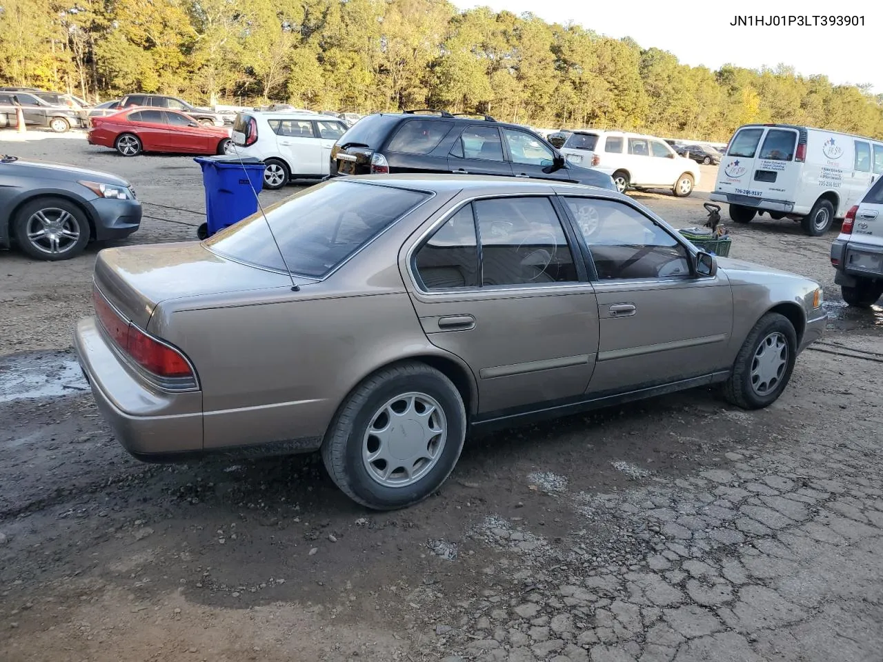 1990 Nissan Maxima VIN: JN1HJ01P3LT393901 Lot: 79912694