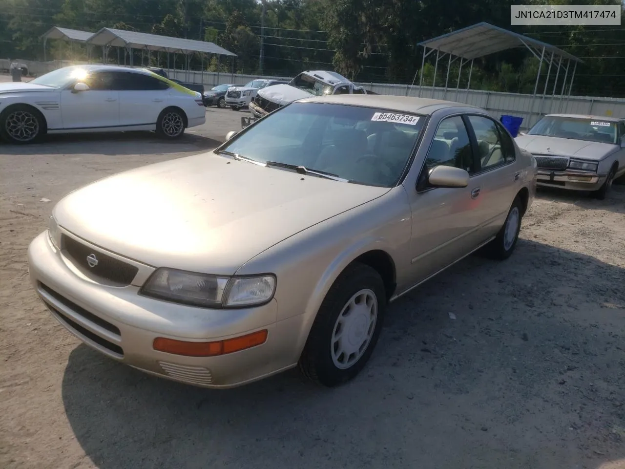 1996 Nissan Maxima Gle VIN: JN1CA21D3TM417474 Lot: 65463734