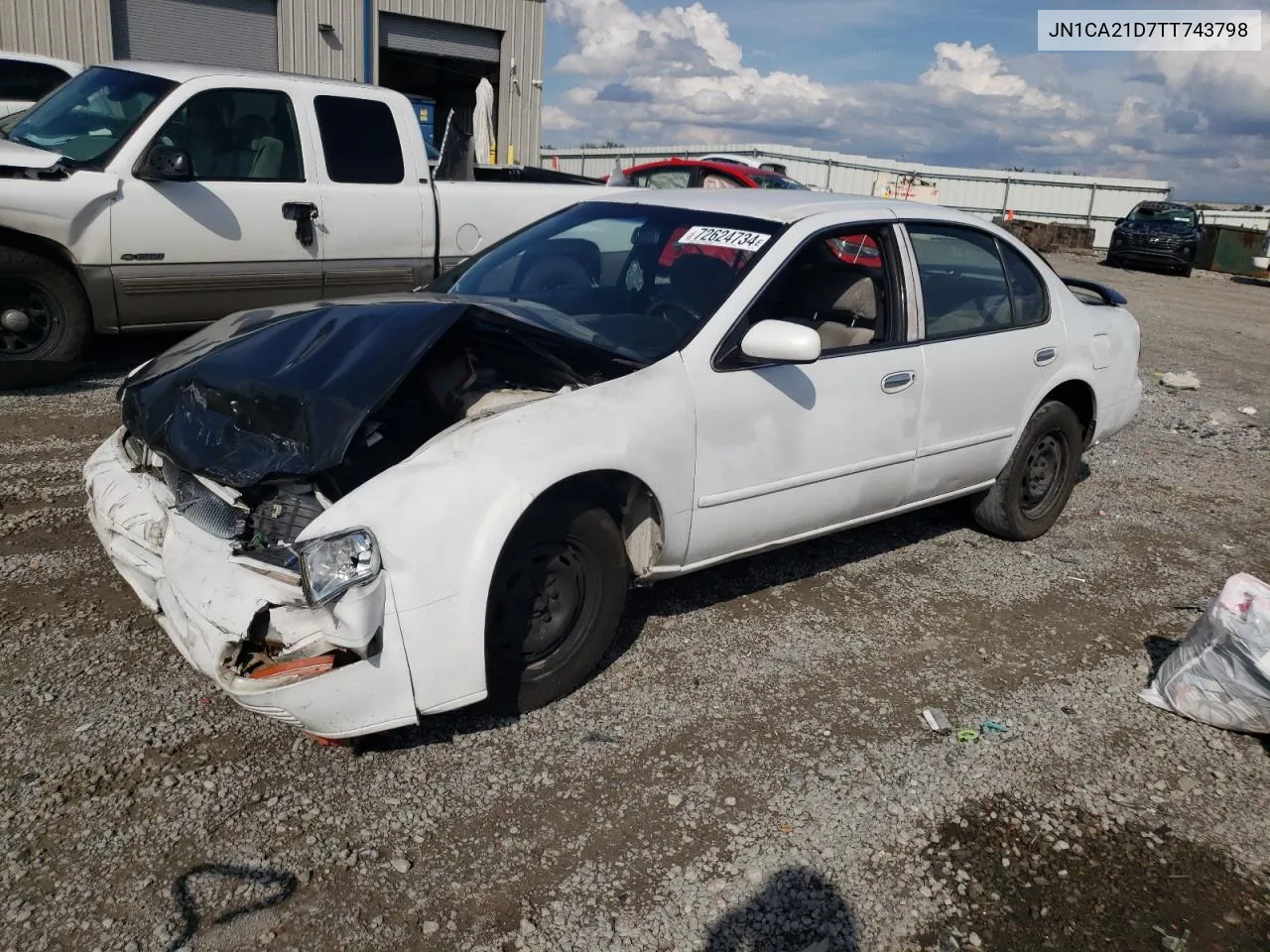 1996 Nissan Maxima Gle VIN: JN1CA21D7TT743798 Lot: 72624734