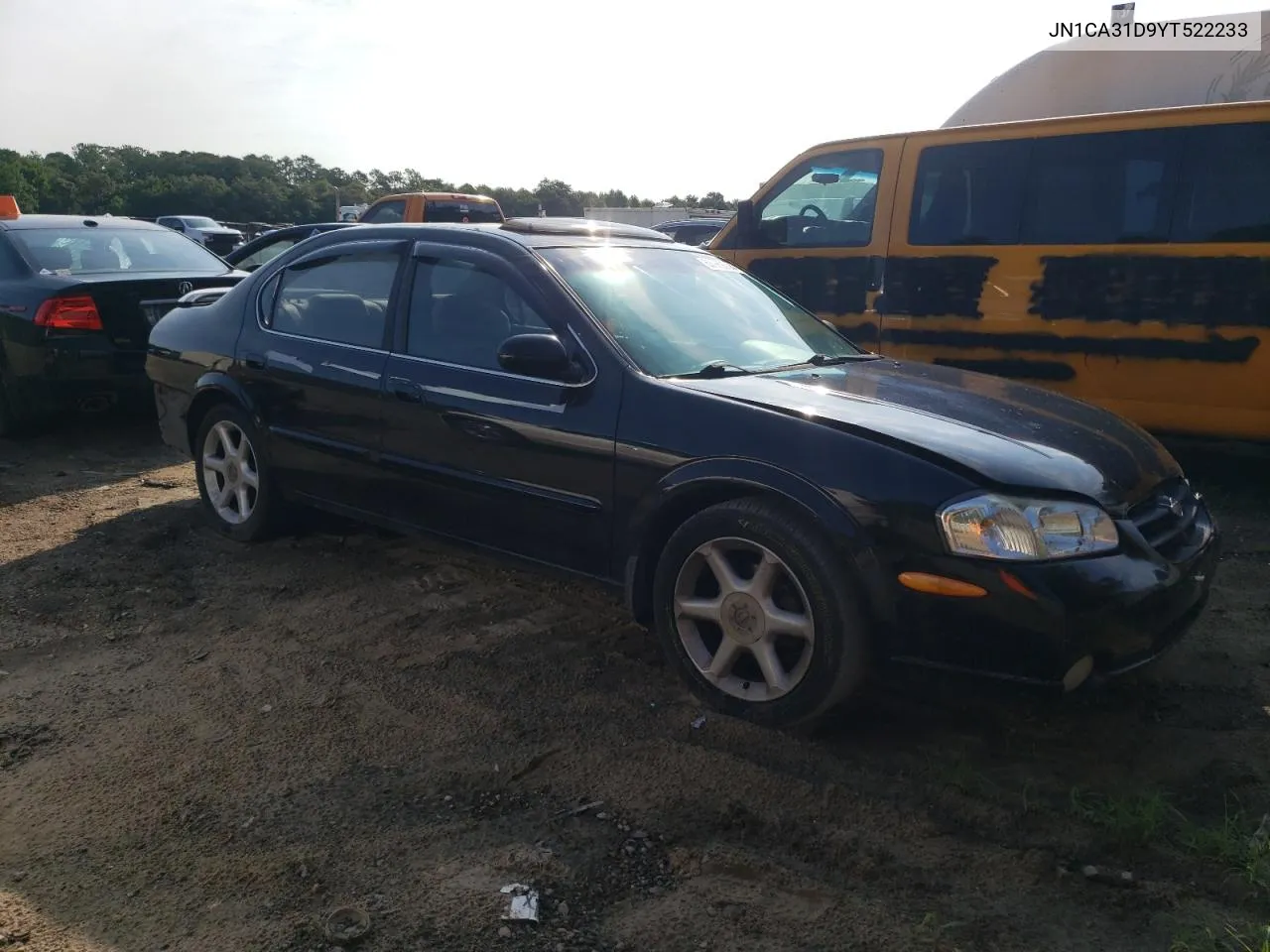 2000 Nissan Maxima Gle VIN: JN1CA31D9YT522233 Lot: 63989294