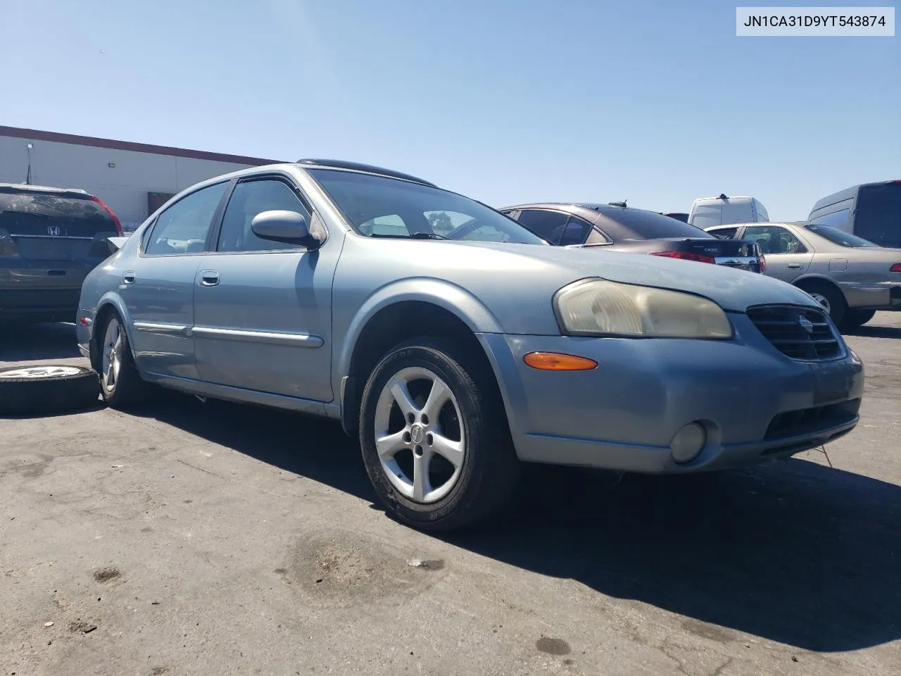 2000 Nissan Maxima Gle VIN: JN1CA31D9YT543874 Lot: 69275784